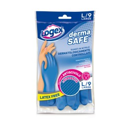 Guanti in nitrile Dermasafe taglia L — 88971 | Ecotempo