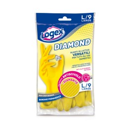 Guanti in lattice Diamond taglia L — 88974 | Ecotempo