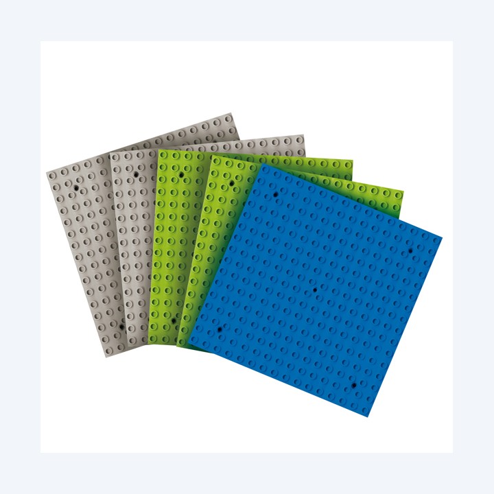 Base costruzioni Midi in ABS 25 x 25 cm — 88991 | Ecotempo