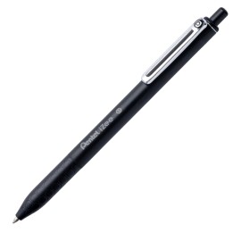 Penna a sfera a scatto iZee punta 0,7 mm nero Pentel | Ecotempo