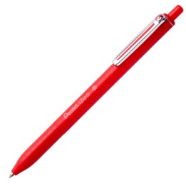 Penna a sfera a scatto iZee punta 0,7 mm rosso Pentel | Ecotempo