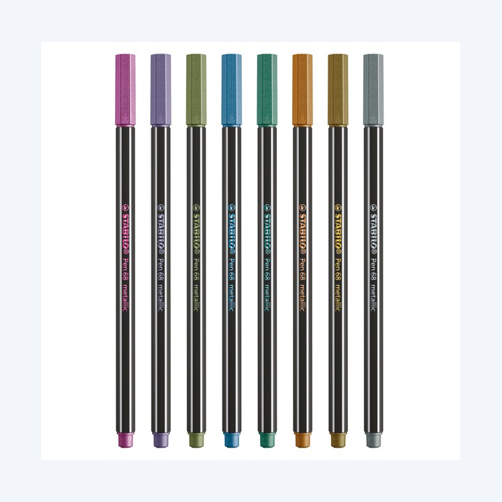 Pennarelli Pen 68 colori assortiti — 89221 | Ecotempo