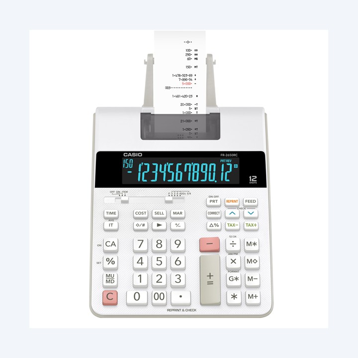 Calcolatrice scrivente FR-2650RC 12 — 89289 | Ecotempo