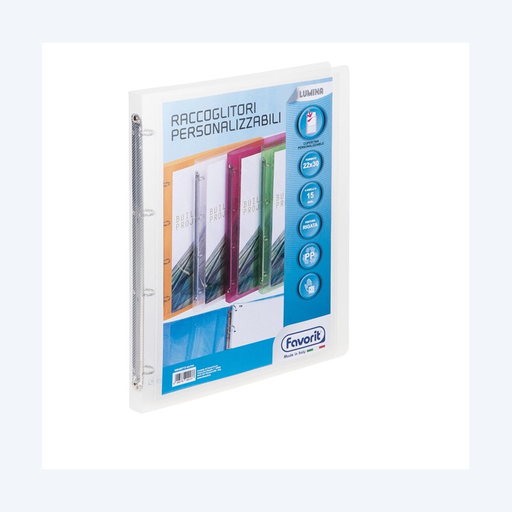 Raccoglitore personalizzabile Lumina 22 — 89290 | Ecotempo