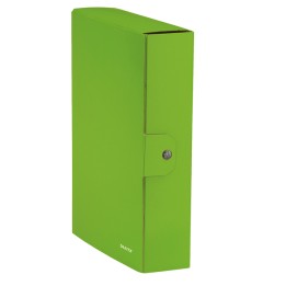 Scatola progetto WOW dorso 8 cm verde lime Leitz | Ecotempo