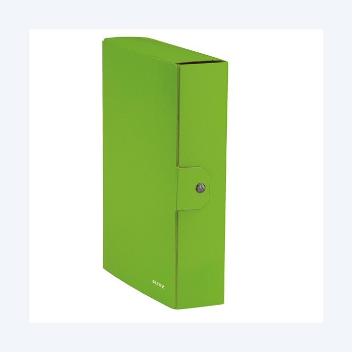 Scatola progetto WOW dorso 8 cm verde lime Leitz | Ecotempo