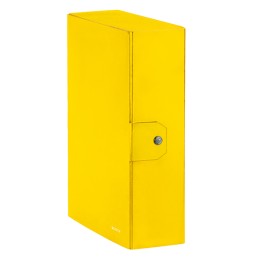 Scatola progetto WOW dorso 10 cm giallo Leitz | Ecotempo
