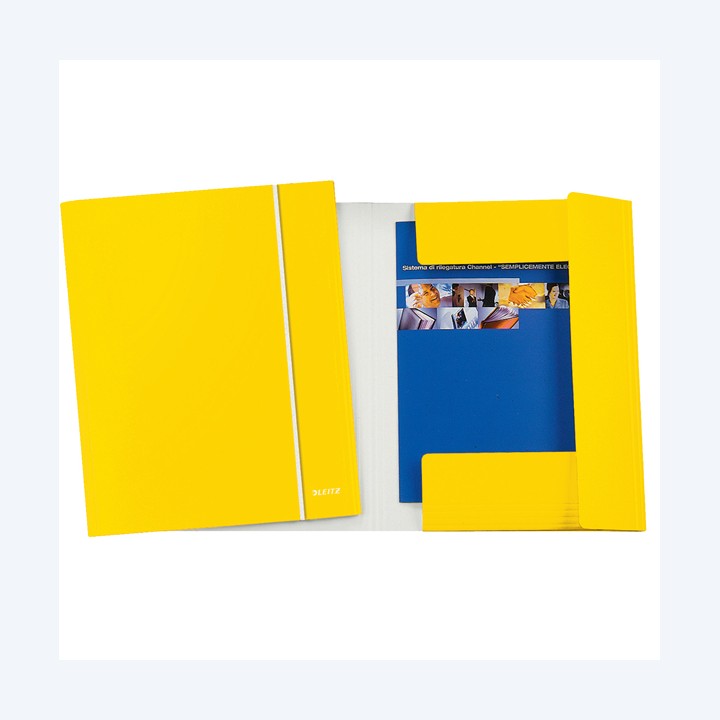 Cartella 3 lembi con elastico WOW 25 x — 89320 | Ecotempo