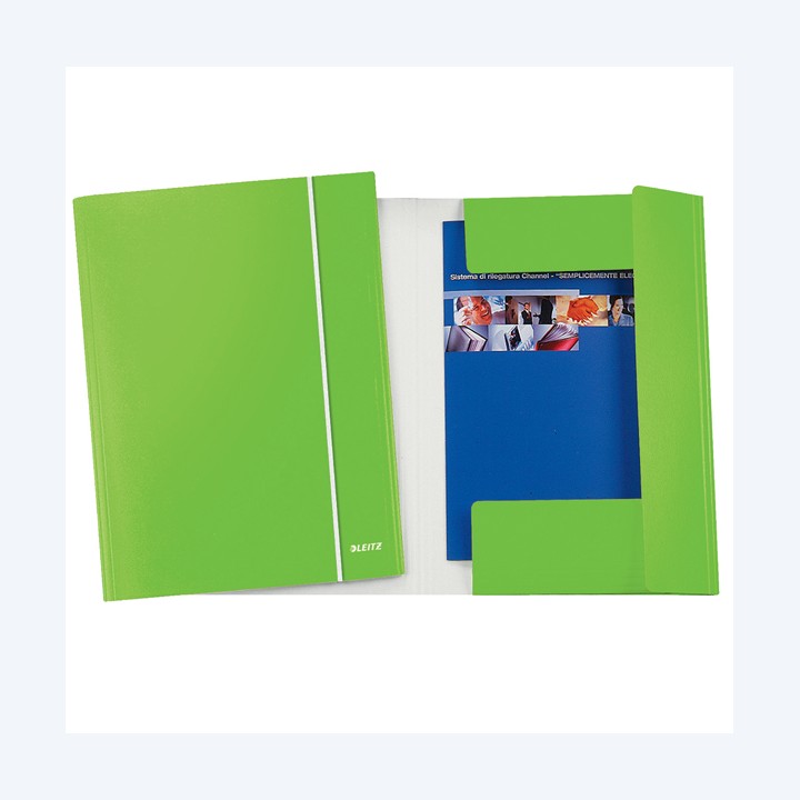 Cartella 3 lembi con elastico WOW 25 x — 89321 | Ecotempo