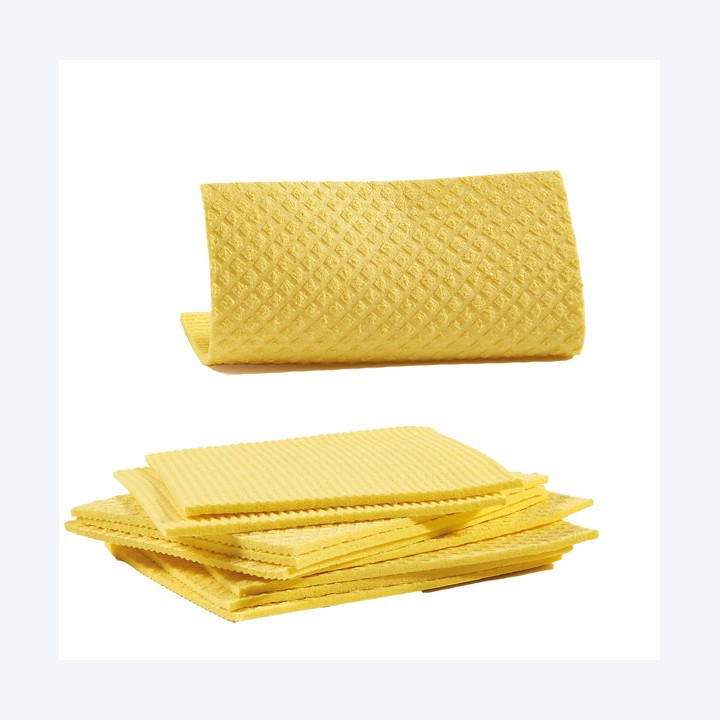 Pannospugna Aquos 18 x 20 cm giallo — 89412 | Ecotempo