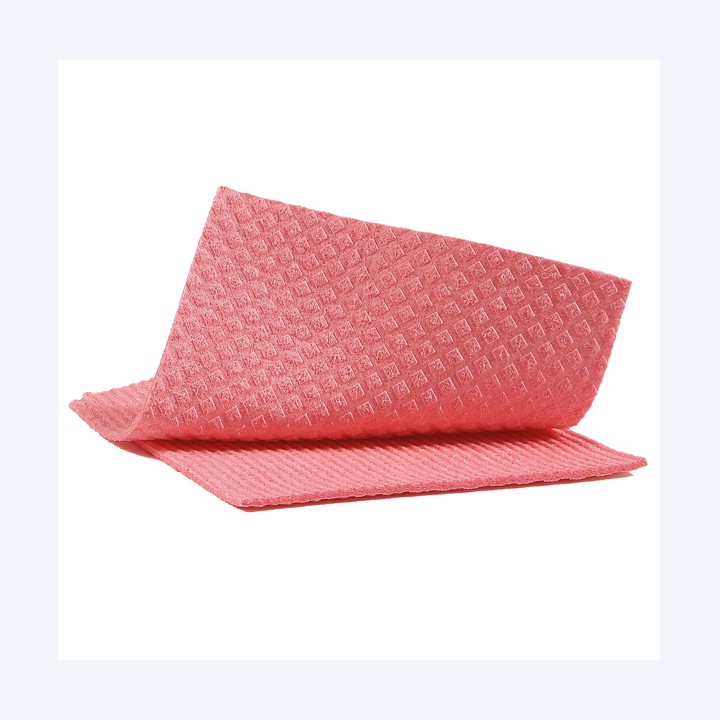 Pannospugna Aquos 18 x 20 cm rosso — 89415 | Ecotempo
