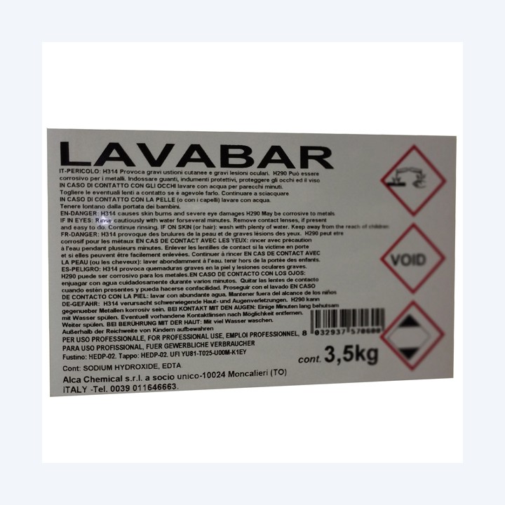 Detergente lavatazzine Lavabar 3,5kg Alca | Ecotempo