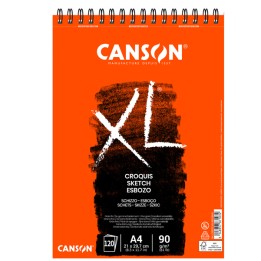 Album XL Croquis A4 90 gr 120 fg bianco Canson | Ecotempo