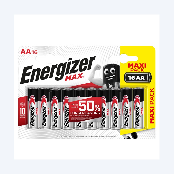 Pila stilo AA 1,5V Max alcalina — 89480 | Ecotempo