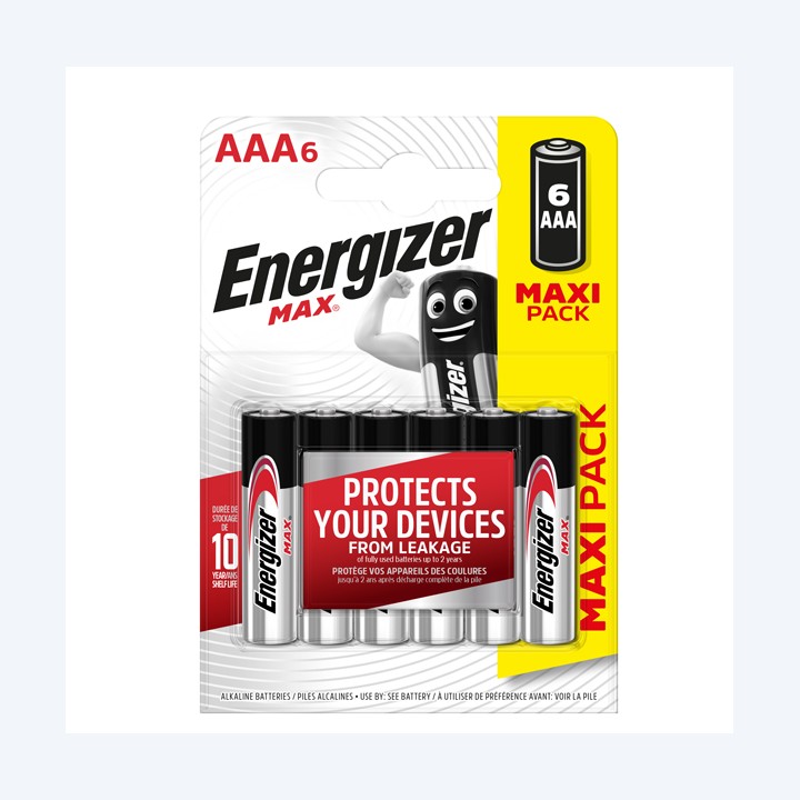 Pila ministilo AAA 1,5V Max alcalina — 89481 | Ecotempo