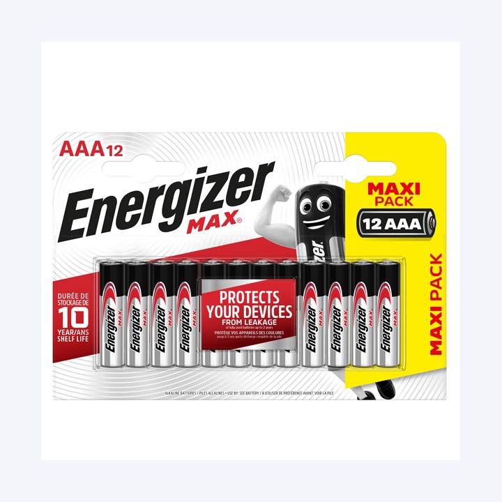 Pila ministilo AAA 1,5V Max alcalina — 89482 | Ecotempo
