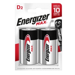 Pila torcia D LR20 Max Energizer blister 2 pezzi | Ecotempo
