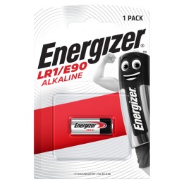Pila LR1 1,5V E90 alcaline Energizer blister 1 pezzo | Ecotempo