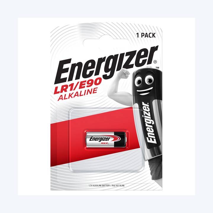 Pila LR1 1,5V E90 alcaline Energizer blister 1 pezzo | Ecotempo