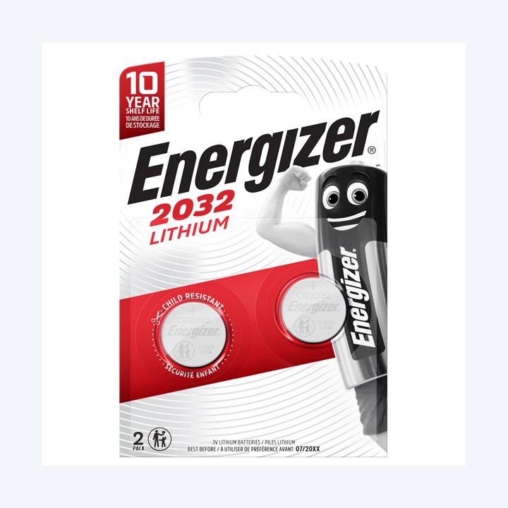 Micropila CR2032 3V a pastiglia litio — 89498 | Ecotempo