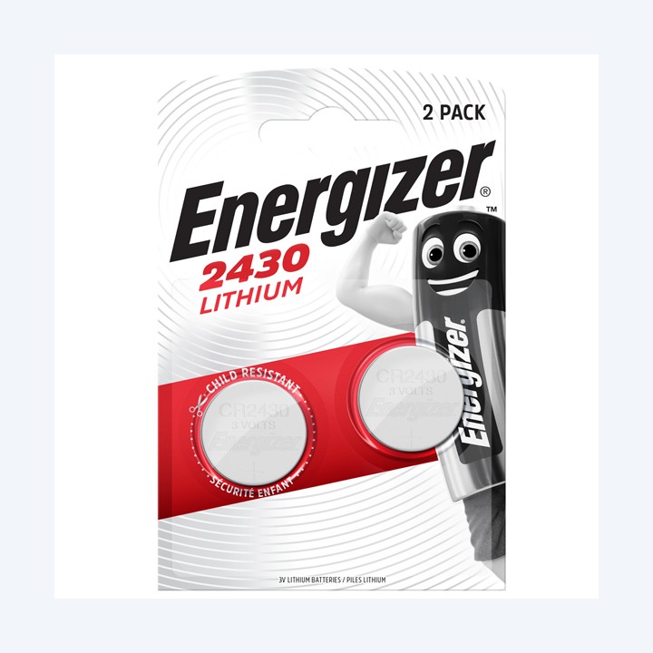 Micropila CR2430 3V a pastiglia Lithium — 89499 | Ecotempo