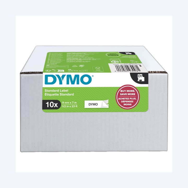 Nastro D1 standard 458030 19 mm x 7 mt — 89507 | Ecotempo