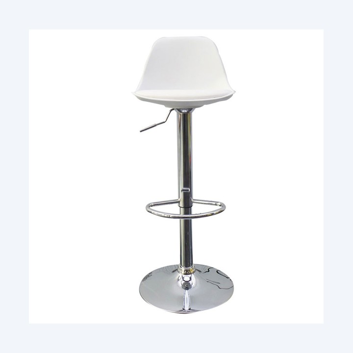 Sgabello Bobba PPL acciaio cromato 39 x — 89580 | Ecotempo