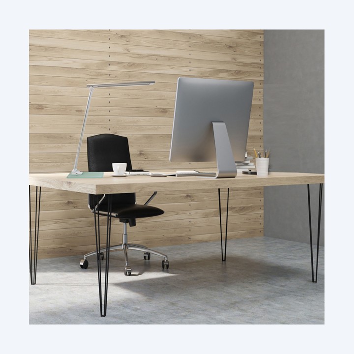 Lampada da tavolo Popy a led 6 W alluminio/vetro Unilux | Ecotempo