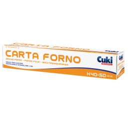 Rotolo Carta Forno 400 mm x 50 mt Cuki Professional | Ecotempo