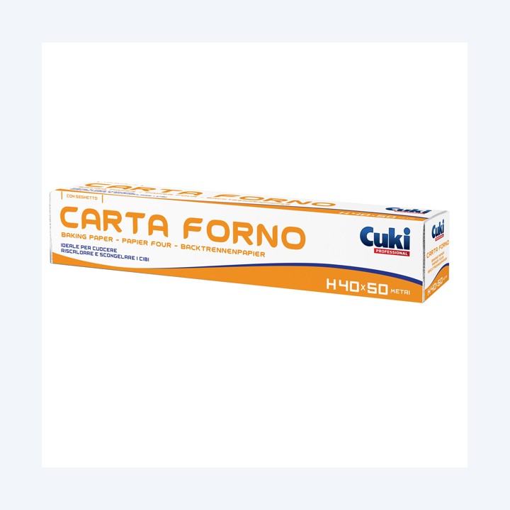 Rotolo Carta Forno 400 mm x 50 mt Cuki Professional | Ecotempo
