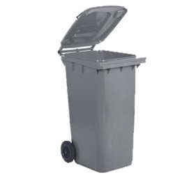 Bidone carrellato 48x55x93 cm 120 L — 90020 | Ecotempo