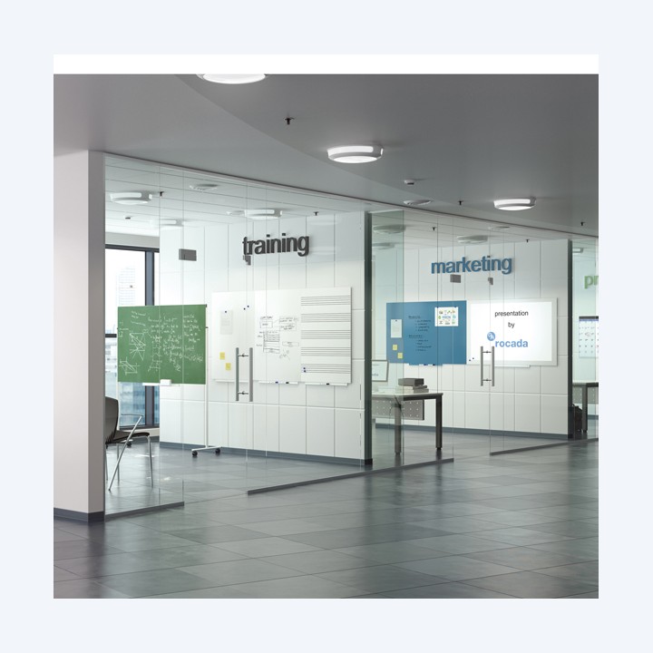 Lavagne magnetiche senza bordi 75 x 115 cm azzurro Cep | Ecotempo