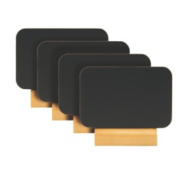 Mini lavagne segnaposto 7,5 x 9 cm Securit set 4 pezzi | Ecotempo