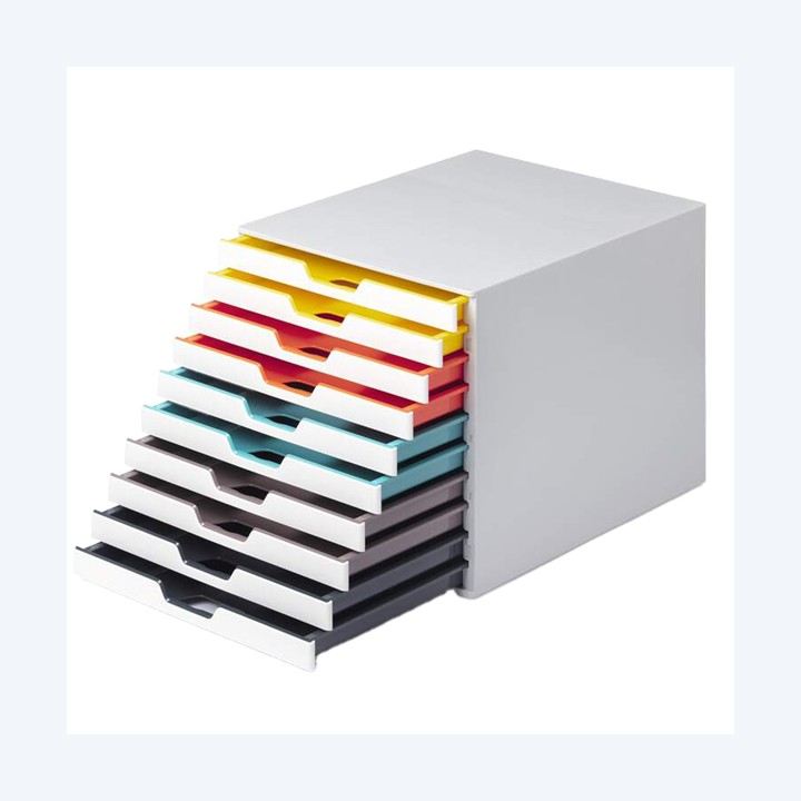 Cassettiera Varicolor 28 x 35,6 x 29,2 — 90202 | Ecotempo