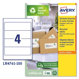 Etichette per raccoglitori in carta — 90221 | Ecotempo
