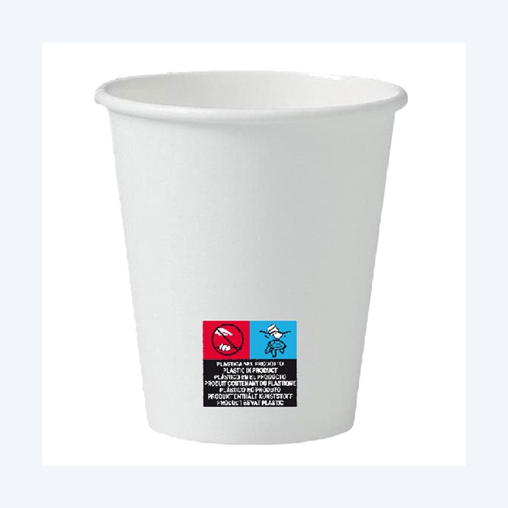 Bicchieri in carta 200 ml con marcatura — 90246 | Ecotempo