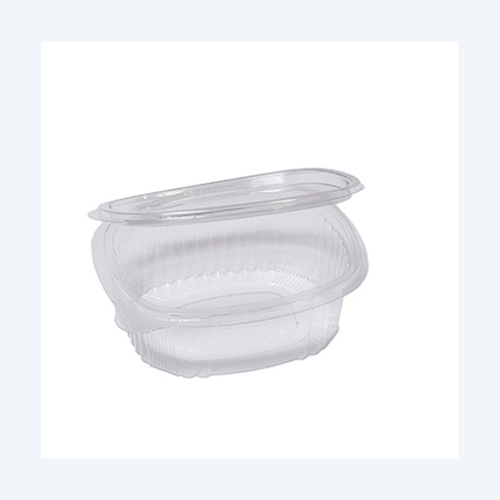 Contenitori ovali in PET con coperchio — 90555 | Ecotempo