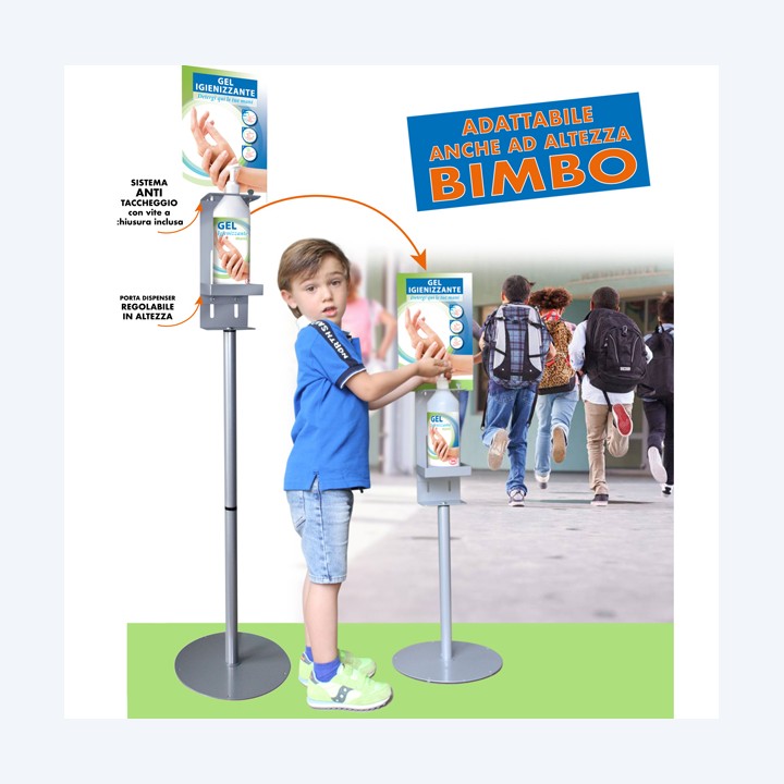 Piantana da terra con supporto per — 90579 | Ecotempo