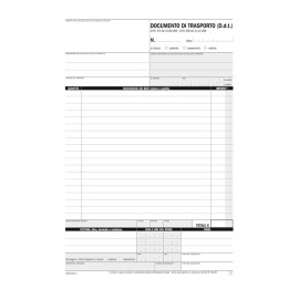 Blocco DDT 33/33/33 copie autoric. 29,7 — 90860 | Ecotempo