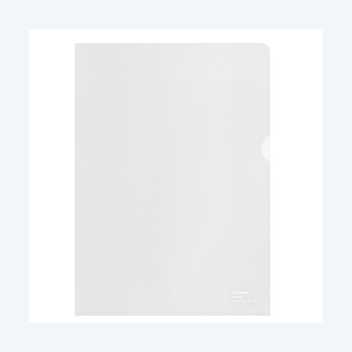 Cartellina a L De Luxe 22 x 30 cm PP — 90863 | Ecotempo