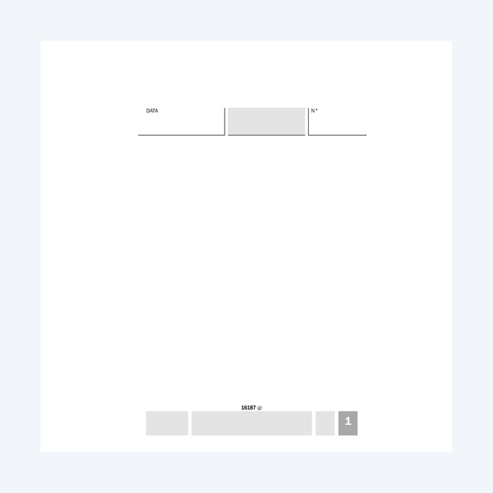 Blocco comande 25/25 copie — 90882 | Ecotempo