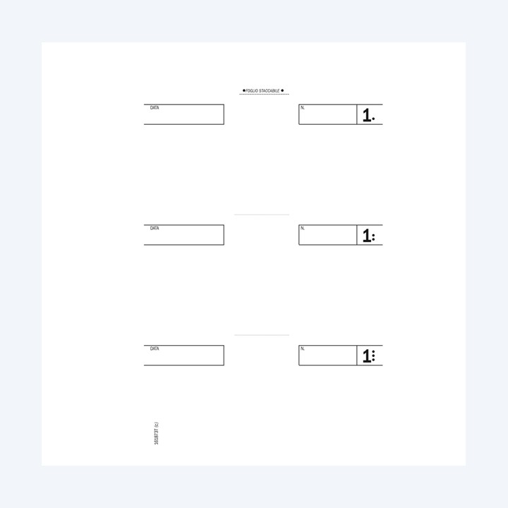 Blocco comande 3 tagliandi copie — 90884 | Ecotempo