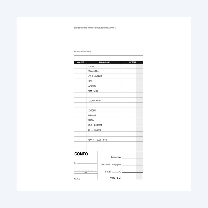 Blocco conti — 90886 | Ecotempo