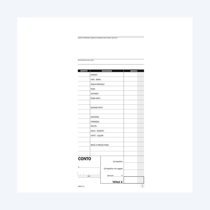 Blocco conti — 90887 | Ecotempo
