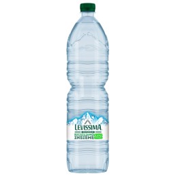 Acqua naturale 1,5 L bottiglia 45% RPET Levissima | Ecotempo