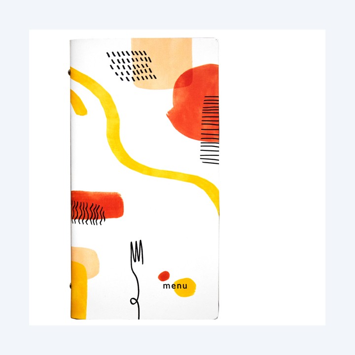 Portamenù linea Spaghetti 18x31,6 cm bianco Stilcasa | Ecotempo