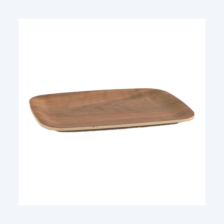 Vassoio antiscivolo in legno frassino — 91152 | Ecotempo