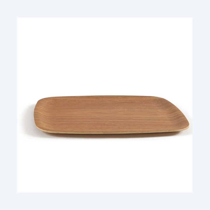 Vassoio antiscivolo in legno frassino — 91153 | Ecotempo