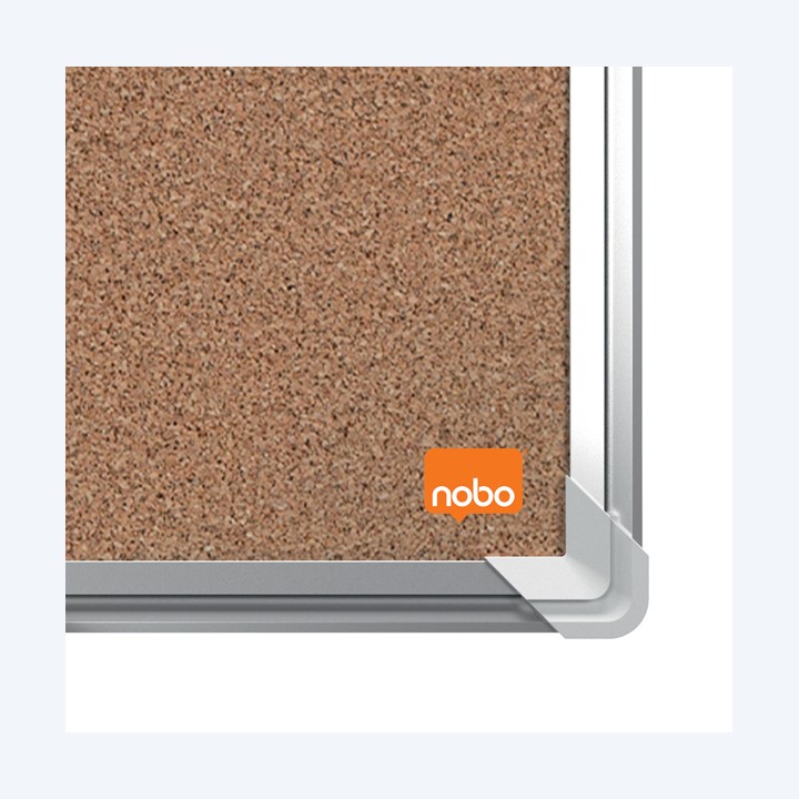 Lavagna Premium Plus in sughero 90x120 cm Nobo | Ecotempo