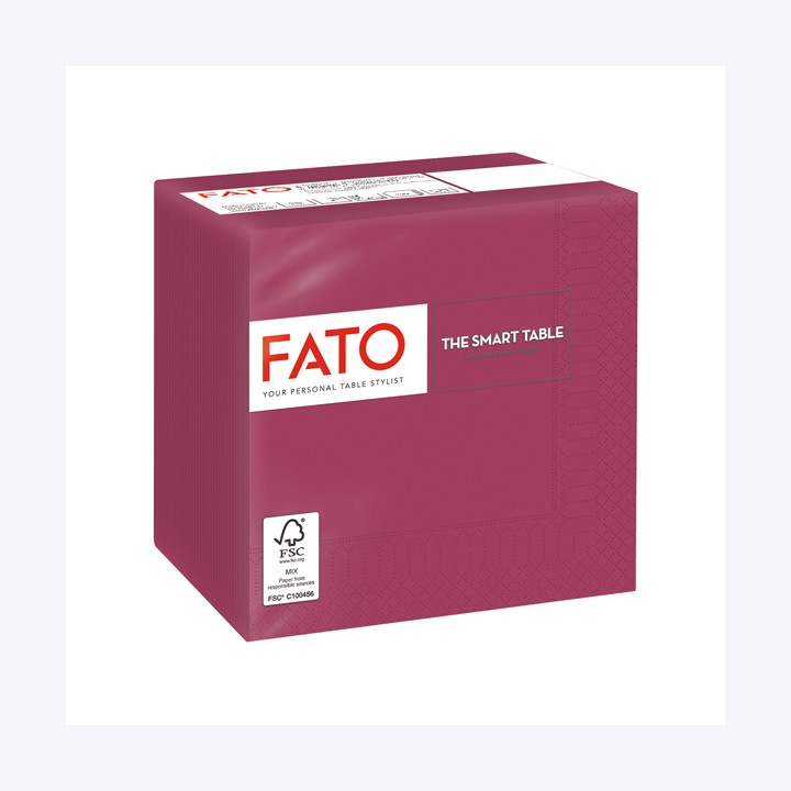 Tovagliolo carta 24 x 24 cm 2 veli — 91336 | Ecotempo